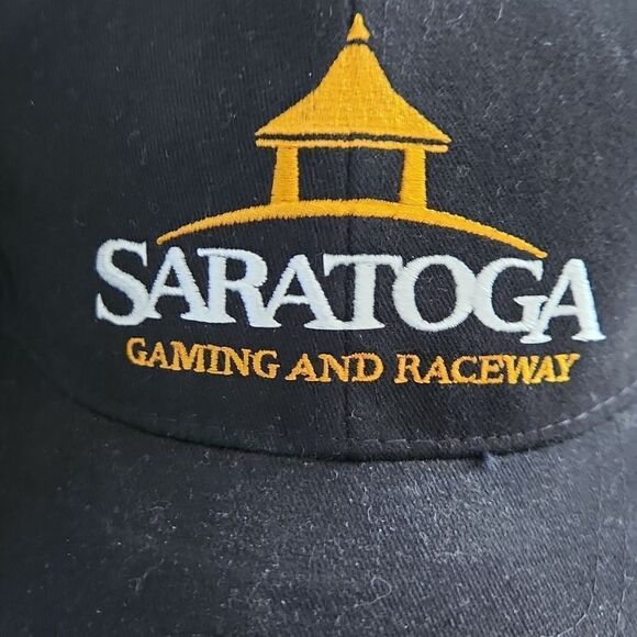 Set of men's adjustable hats caps, Vintage NO FEAR and new Saratoga raceway - Picture 2 of 5
